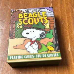 Peanuts Beagle Scouts Playing Cards